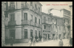 LUGO -  Plaza De La Constitución ( Ed. J. Vasquez)  Carte Postale - Lugo