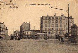 DPT 92 ASNIERES La Place Voltaire - Asnieres Sur Seine