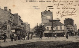 DPT 92 ASNIERES La Place Voltaire - Asnieres Sur Seine