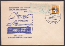 East Germany Flight Cover, Marxwalde 1988 (ft099) - Otros (Aire)