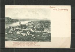 357b * GRUSS AUS ANDERNACH * TEILANSICHT * 1905 **!! - Andernach