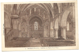 28  AUNEAU  INTERIEUR DE L EGLISE  SAINT  REMY - Auneau