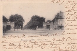 Cp , 78 , MAISONS-LAFFITTE , Entrée Du Parc - Maisons-Laffitte