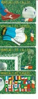 San Marino Football France1998 Mint Set 4 Phonecards - Flags - Saint-Marin