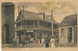 Dominica Market Street  Edit G. Phillip  House Of The Editor On The Card The Variety - Dominica