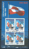 Groënland 1995 Bloc 9 Oblitéré - Blocks & Sheetlets