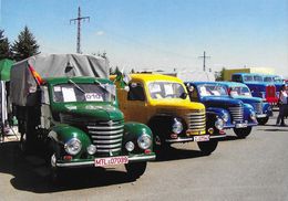 Barkas V 901/2 Pritschenwagen, Kastenwagen Und Kombiwagen - Eine B.B. Karte Aus Sachsen - Transporter & LKW