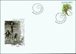 Slovakia 2008, FDC Cover Two Headed Dragon Stamp For Children Mi.# 582, Ref.bbzg - FDC