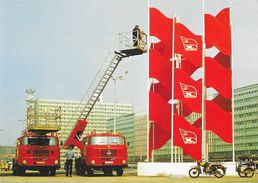 IFA W 50 L / DL 30 Drehleiterfahrzeug 1981 - Eine B.B. Karte Aus Sachsen - Trucks, Vans &  Lorries