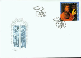 Slovakia 2008, FDC Cover Matthius Corvinus Renaissance Humanism Mi.# 587, Ref.bbzg - FDC