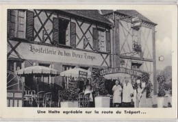 CPA - MARSEILLE EN BEAUVAISIS -  " HOSTELLERIE DU BON VIEUX TEMPS" - Marseille-en-Beauvaisis