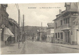 76 MAROMME  LA  ROUTE  DU  HAVRE  ET  LA  POSTE - Maromme