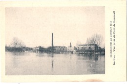 94 - SAINT-MAUR-DES-FOSSES - La Pie - Inondations De Janvier 1910 - Vue Prise Du Pont De Bonneuil TTBE - Saint Maur Des Fosses