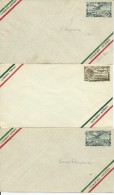 MEXICO - 3 ENVELOPPES ENTIER POSTAL AIRMAIL Dont 1 AVEC FILIGRANE - AIGLE - Mexique