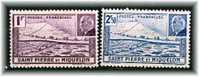 St Pierre Miquelon 1941 Paire  N 210/11  X Avec Trace De Charn... - Nuevos