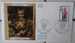 ANDORRE Idée Européenne. Europa Yvert N° 237 FDC Enveloppe 1er Jour  1974 - Europese Gedachte