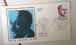 FRANCE Idée Européenne. Yvert N° 2096 FDC 1er Jour JEAN MONNET (cognac) - Idées Européennes