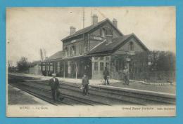 CPA - Chemin De Fer La Gare MERU 60 - Meru