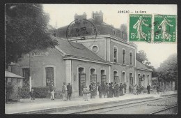 JONZAC Rare La Gare (Audebeau) Chte Mme (17) - Jonzac