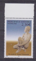 Andorra Fr. 2002 Nu Sedent 1v  (+margin) ** Mnh (30511A) - Unused Stamps
