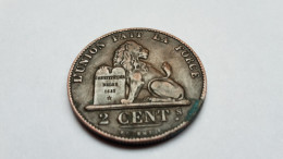 LEOPOLD PREMIER  2 Centimes 1865 - 2 Cents