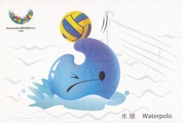 Waterpolo - UU, Mascot Of The 26th Summer Universiade 2011, Shenzhen Of China, Prepaid Card - Water-Polo