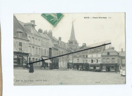 Delcampe - CPA   -   Roye  -  Place D'Armes - Roye