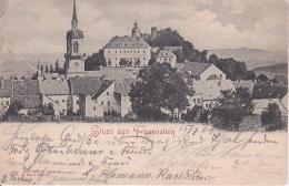 AK Gruss Aus Frauenstein - Erzgebirge - 1900 (23424) - Frauenstein (Erzgeb.)