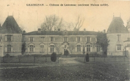 33 Gradignan, Chateau De Lestonnac, Carte Pas Courante - Gradignan