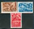 HUNGARY-1951.- Labor Day Cpl.Set MNH!! Mi:1160-1162. - Unused Stamps