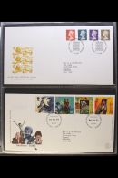 1995-99 HIGHLY COMPLETE COLLECTION An Attractive Collection Of Illustrated Covers With Neatly Typed Addresses, Inc... - FDC