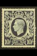 1939 10s Dark Blue Square Value, SG 478, Never Hinged Mint. For More Images, Please Visit... - Non Classificati