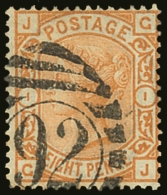 1873-80 8d Orange, SG.156, Fine Used With Crisp "92" Numeral Cancel. For More Images, Please Visit... - Autres & Non Classés