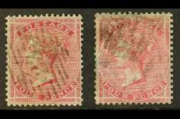 1855-57 4d Carmines, SG 62 & SG 63, Good Used. Cat £975. (2 Stamps) For More Images, Please Visit... - Autres & Non Classés