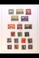 1918-1943 ATTRACTIVE FINE MINT COLLECTION In Hingeless Mounts On Leaves, Inc Issue For Bosnia 1918 Opt Set,... - Other & Unclassified
