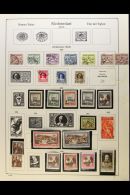 1929-1976 COLLECTION On Pages, Earlier Issues Mint & Used, From Late 1950's Onwards Mainly Both NHM & Used... - Sonstige & Ohne Zuordnung