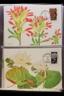 1992 An Attractive FLORAL First Day Card Collection With Each Card Bearing One Stamp From This Issue, Scott... - Autres & Non Classés