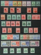 1913-36 KGV MINT COLLECTION On A Stockpage. Includes 1913-23 MCA Set To 1s With Shade Interest, 1915-16 Red Cross... - Trinidad En Tobago (...-1961)