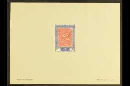 GOYA - HELIO VAUGIRARD PROOF 1948 Helio-Vaugirard Sample Die Proof Of The 1930 AIR 20c Carmine And Ultramarine (SG... - Andere & Zonder Classificatie