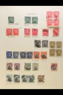 1924-29 ADMIRALS USED GROUP On A Page, Inc 1924-29 All Values To 8d (x2), 10d, 1s (x4 Inc Pair) & 2s With... - Südrhodesien (...-1964)