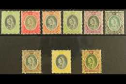 1901-02 QV Portrait Set Complete, SG 1/9, Lightly Hinged Mint (9 Stamps) For More Images, Please Visit... - Nigeria (...-1960)