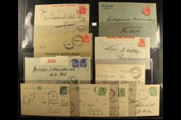 INTER-PERIOD COVERS COLLECTION 1914-19 Lovely Collection Of Covers Bearing Stamps Of South Africa Or South Africa... - Südwestafrika (1923-1990)