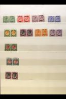 1923-6 KING'S HEADS - MINT COLLECTION Fine Looking Lot Of These Sought After Issues, All In Correct Horizontal... - Africa Del Sud-Ovest (1923-1990)