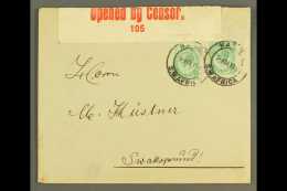 1917 (5 Nov) Env To Swakopmund Bearing Two ½d Union Stamps, These Tied By "KARIBIB" Cds Cancels, Putzel... - Afrique Du Sud-Ouest (1923-1990)