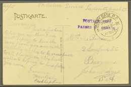 1915 (4 Jan) Stampless Postcard (of Railway Construction Gang) Hand Endorsed "On Active Service Luderitzbuch" Sent... - Südwestafrika (1923-1990)