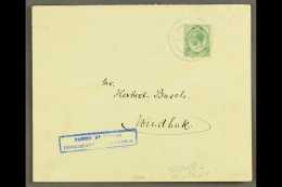 1915 (1 Jul) Early Occupation Env To Windhuk Bearing ½d Union Stamp Tied By Army Base P.O. No. 6 "dumb"... - Afrique Du Sud-Ouest (1923-1990)