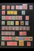 NATAL 1862-1908 MINT/UNUSED COLLECTION On Stock Pages, Inc 1861 1d Unused, Scarce 1869 1d "Postage." Opt... - Unclassified