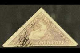 CAPE OF GOOD HOPE 1855-63 6d Pale Rose-lilac, SG 7, Lightly Used Leaving 'Hope' Clear With 3 Good To Very Large... - Non Classés