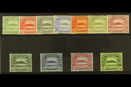 1908 Small Canoe Set Complete, SG 8/17, Very Fine Mint. (11 Stamps) For More Images, Please Visit... - Salomonen (...-1978)