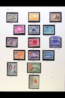 1955-1980 FINE USED COLLECTION In Hingeless Mounts On Leaves, All Different Mostly Definitive Issues, Inc 1955-59... - Singapore (...-1959)